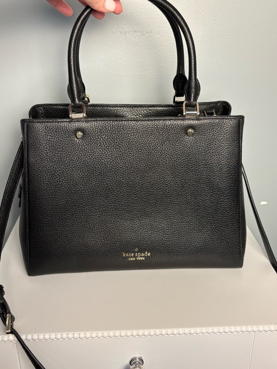 kate spade Handbags - kate spade Black Pebbled Purse